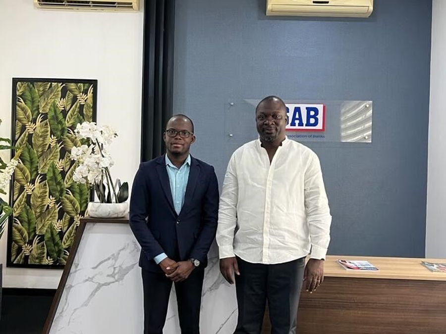 GFPA and Ghana Association of Banks representatives at the GAB offices